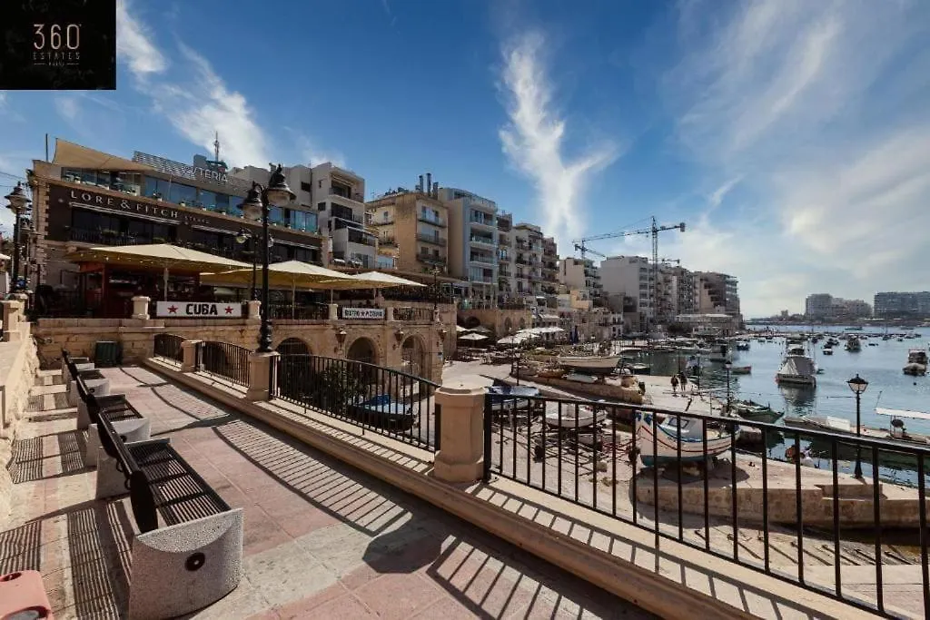 Stylish & Cosy 2Br Apt In The Heart Of St' Julians By 360 Estates Saint Julian's Apartment